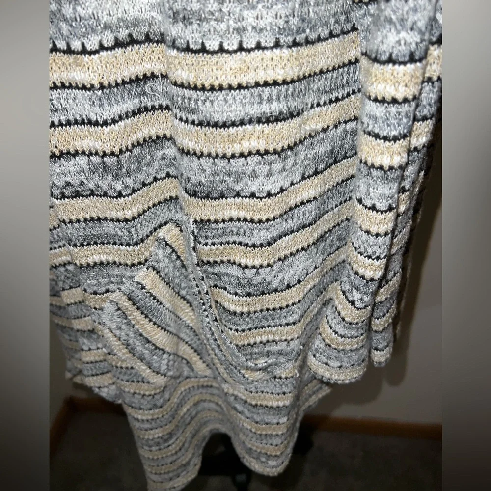 Ruby Rd. Women's Striped Duster Cardigan/Size Large - Picture 5 of 12